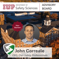 New Member of IUP Safety Sciences Advisory Board – John Correale